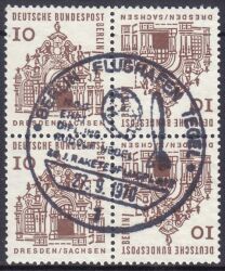 1965  Freimarken: Deutsche Bauwerke