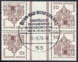 1965  Freimarken: Deutsche Bauwerke