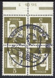 1963  Freimarken: Bedeutende Deutsche