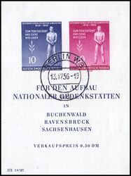 1955  Internationaler Tag der Befreiung vom Faschismus - Block