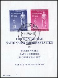 1955  Internationaler Tag der Befreiung vom Faschismus - Block