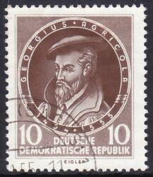 1955  400. Todestag von Georgius Agricola