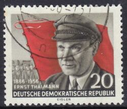 1956  70. Geburtstag von Ernst Thälmann