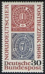 1968  Gründung des Norddeutschen Postbezirks