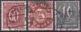 1921  Dienstmarken: Wertziffern
