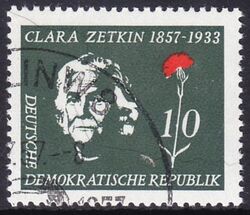 1957  100. Geburtstag von Clara Zetkin