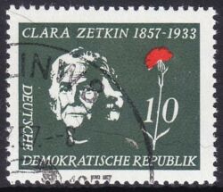 1957  100. Geburtstag von Clara Zetkin