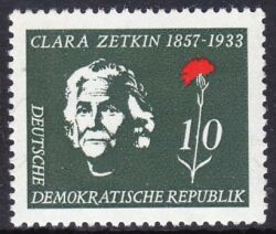 1957  100. Geburtstag von Clara Zetkin