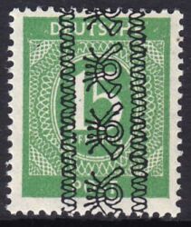 1948  Freimarken: Ziffernserie mit Bandaufdruck  58 I  D