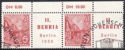 1959  Briefmarkenausstellung DEBRIA