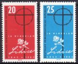 1962  20. Jahrestag der Zerstörung von Lidice
