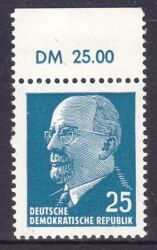 1963  Freimarke: Walter Ulbricht