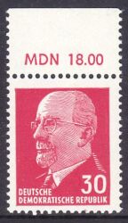 1963  Freimarke: Walter Ulbricht