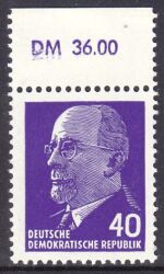 1963  Freimarken: Walter Ulbricht