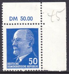 1963  Freimarke: Walter Ulbricht