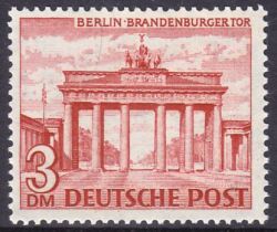 1949  Freimarken: Berliner Bauten