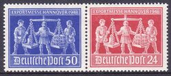 1948  Exportmesse Hannover - Zusammendruck W 3