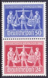 1948  Exportmesse Hannover - Zusammendruck S 3