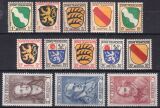 1945  Wappen der Länder der franz. Zone und Deutsche...
