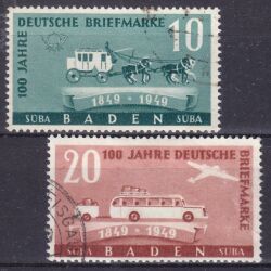 1949  100 Jahre Deutsche Briefmarken