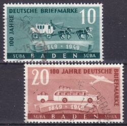 1949  100 Jahre Deutsche Briefmarken