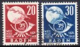 1949  75 Jahre Weltpostverein  (UPU)