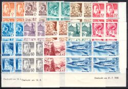 1948  Freimarken: Persönlichkeiten u. Ansichten II