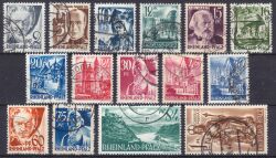 1947  Freimarken: Persönlichkeiten und Ansichten I
