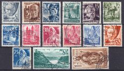 1947  Freimarken: Persönlichkeiten und Ansichten I
