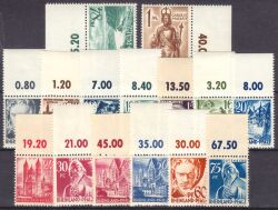 1947  Freimarken: Persönlichkeiten und Ansichten I