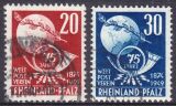 1949  75 Jahre Weltpostverein  (UPU)