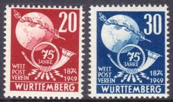 1949  75 Jahre Weltpostverein  (UPU)