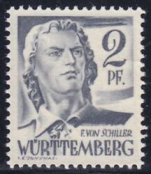 1947  Freimarke: Persönlichkeiten mit Druck auf der Gummiseite