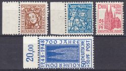 1948  700 Jahre Grundsteinlegung Kölner Dom