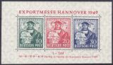 1949  Blockausgabe: Exportmesse Hannover