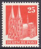1948  Freimarken: Bautenserie - eng gezähnt