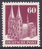 1948  Freimarken: Bautenserie - eng gezähnt