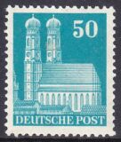 1948  Freimarken: Bautenserie - eng gezähnt