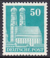 1948  Freimarken: Bautenserie - eng gezähnt