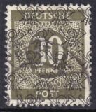 1948  Freimarken: Ziffernserie mit Netzaufdruck  63 II