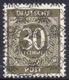 1948  Freimarken: Ziffernserie mit Netzaufdruck  63 II