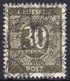 1948  Freimarken: Ziffernserie mit Netzaufdruck  63 II
