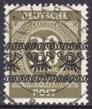 1948  Freimarken: Ziffernserie mit Bandaufdruck  63 I
