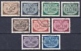1940  Dienstmarken: Hoheitszeichen - kleines Format