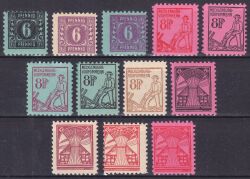 1945  Freimarken: 1. Ausgabe