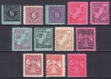 1945  Freimarken: 1. Ausgabe