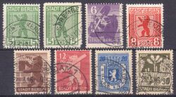 1945  Freimarken: Berliner Bär und Eiche