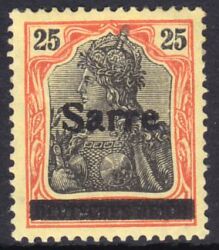 1920  Freimarken: Marke Deutsches Reich mit Aufdruck