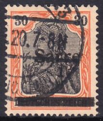 1920  Freimarken: Marke Deutsches Reich mit Aufdruck