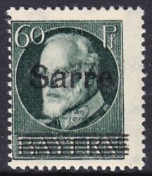 1920  Freimarken für den ehemals bayerischen Teil